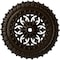 Ekena Millwork Sellek Ceiling Medallion (Fits Canopies up to 1 1/8"), 18 1/2"OD x 7/8"ID x 1 1/2"P, Bronze CM18SKBZS - alternate 1